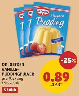 PENNY Dr. oetker vanille- puddingpulver Angebot