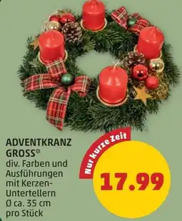 PENNY Adventkranz gross Angebot