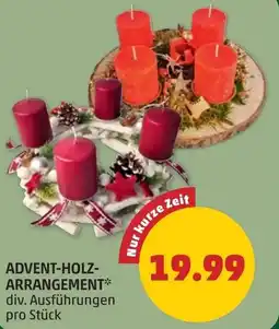 PENNY Advent-holz- arrangement Angebot