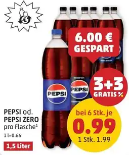 PENNY Pepsi od. pepsi zero Angebot