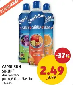 PENNY Capri-sun sirup Angebot