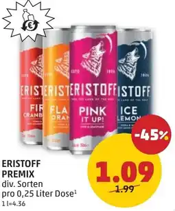 PENNY Eristoff premix Angebot