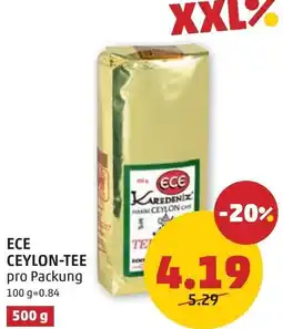 PENNY Ece ceylon-tee Angebot