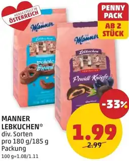 PENNY Manner lebkuchen Angebot