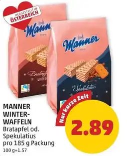 PENNY Manner winter- waffeln Angebot