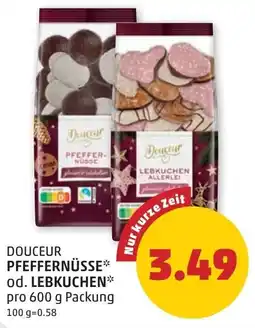 PENNY Douceur pfeffernüsse od. lebkuchen Angebot
