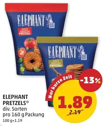 PENNY Elephant pretzels Angebot