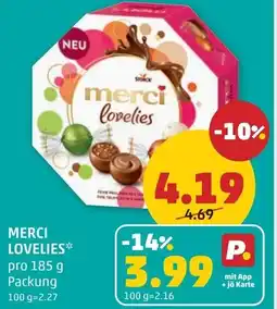 PENNY Merci lovelies Angebot