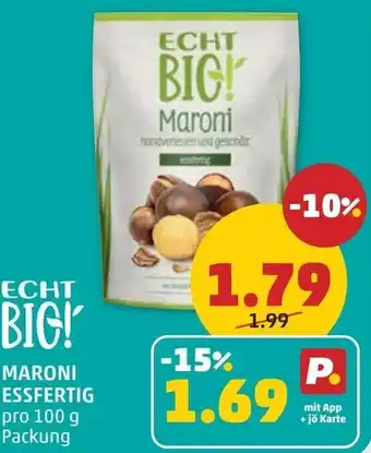 PENNY Maroni essfertig Angebot