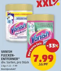 PENNY Vanish flecken- entferner Angebot