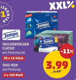 PENNY Taschentücher classic Angebot