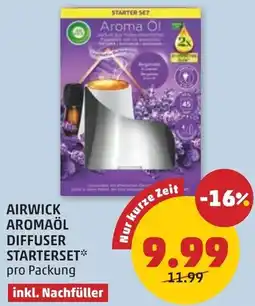 PENNY Airwick aromaöl diffuser starterset Angebot