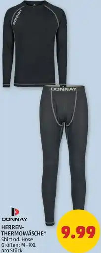 PENNY Donnay herren- thermowäsche Angebot