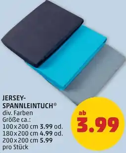 PENNY Jersey- spannleintuch Angebot