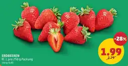PENNY Erdbeeren Angebot