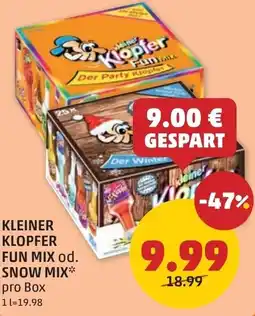 PENNY Kleiner klopfer fun mix od. snow mix Angebot