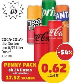 PENNY Coca-cola Angebot