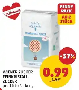 PENNY Wiener zucker feinkristall- zucker Angebot