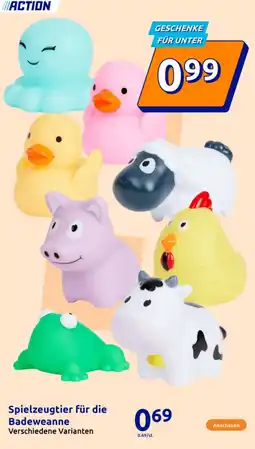 Action Spielzeugtier für die Badeweanne Angebot