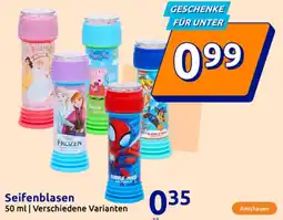 Action Seifenblasen Angebot