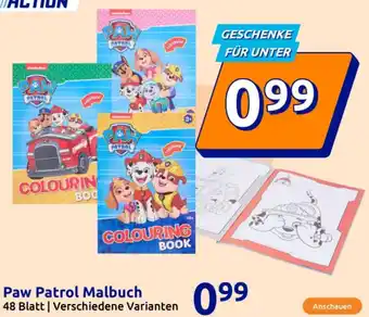 Paw Patrol Malbuch