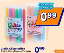 Action Grafix Glitzerstifte Angebot