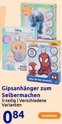 Action Gipsanhänger zum Selbermachen Angebot