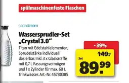 Liebmarkt Wassersprudler Set Crystal 3.0 Angebot