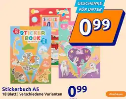 Action Stickerbuch A5 Angebot