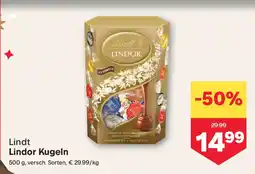 MPreis Lindt lindor kugeln Angebot