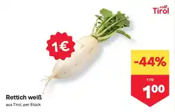MPreis Rettich weiß Angebot