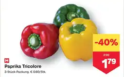 MPreis Paprika tricolore Angebot