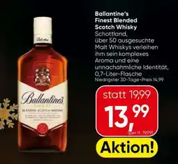 Spar Ballantine’s Finest Blended Scotch Whisky Angebot