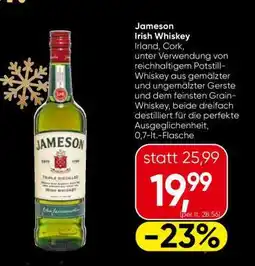 Spar Jameson Irish Whiskey Angebot
