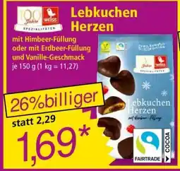 Norma Lebkuchen Herzen Angebot