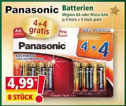 Norma Panasonic Batterien Angebot