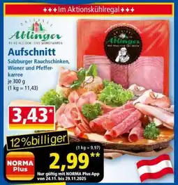 Norma Aufschnitt Angebot