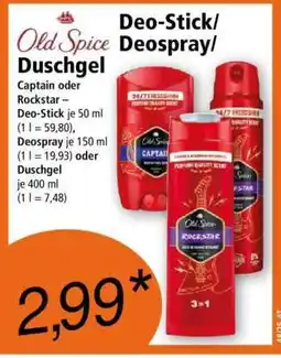 Norma Old Spice Deo-Stick/Deospray/Duschgel Angebot