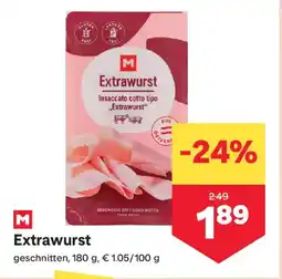 MPreis Extrawurst Angebot