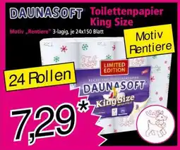 Norma DAUNASOFT Toilettenpapier King Size Angebot