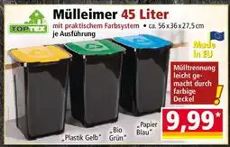 Norma Mülleimer 45 Liter Angebot