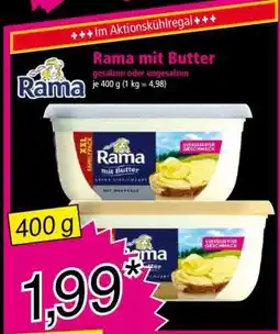 Norma Rama mit Butter Angebot