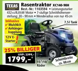 Norma Rasentraktor XC140-98H Angebot