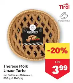 MPreis Therese mölk linzer torte Angebot
