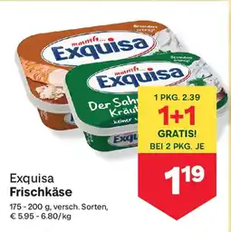 MPreis Exquisa frischkäse Angebot