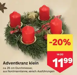 MPreis Adventkranz klein Angebot