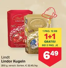 MPreis Lindt lindor kugeln Angebot