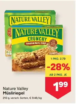 MPreis Nature valley müsliriegel Angebot