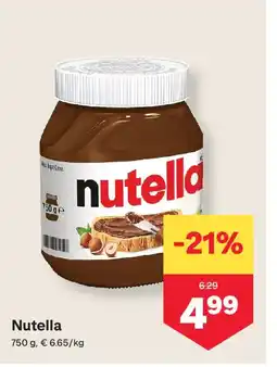 MPreis Nutella Angebot