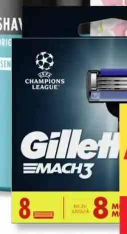 MPreis Gillette Mach3 Klingen Angebot